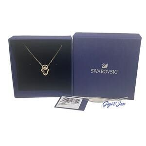 Swarovski Luckily Hamsa hand Pendant Necklace